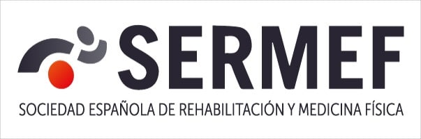 Logotipo de SERMEF (Sociedad Española de Rehabilitación y Medicina Física).